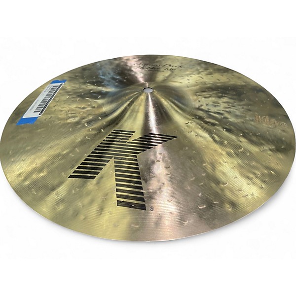 Used SABIAN 14in CUSTOM DARK HI HAT TOP Cymbal