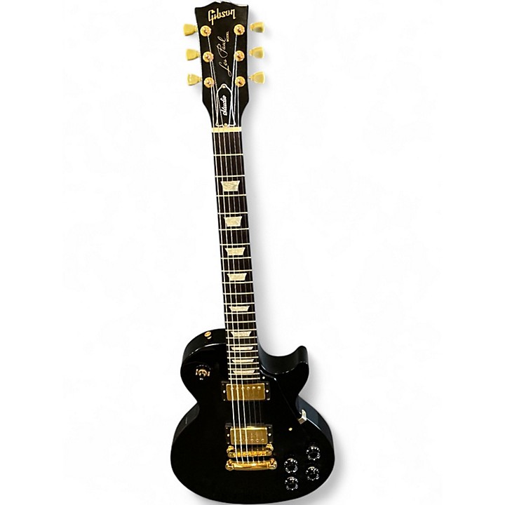 Used Gibson Les Paul Studio Black Solid Body Electric Guitar