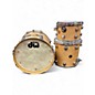 Used DW 3 Piece jazz series  Worn Natural Drum Kit thumbnail