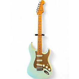 Used Squier 40TH Anniversary Stratocaster Vintage Edition Satin Sonic Blue Solid Body Electric Guitar