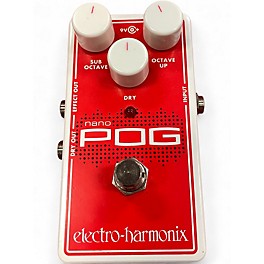 Used Electro-Harmonix Nano POG Polyphonic Octave Generator Effect Pedal