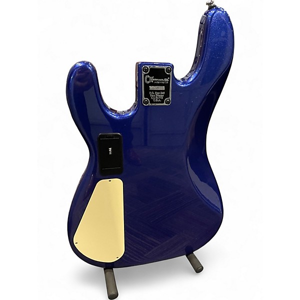 Used Charvel SAN DIMAS PRO MOD 4 PJ Blue Sapphire Electric Bass Guitar
