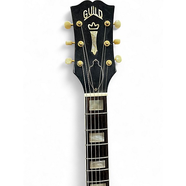 Vintage 1960 Guild M75 Aristocrat Sunburst Hollow Body Electric Guitar