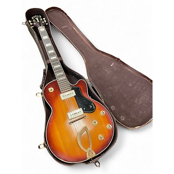 Vintage 1960 Guild M75 Aristocrat Sunburst Hollow Body Electric Guitar