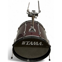 Used TAMA 5 Piece Rockstar Maroon Drum Kit