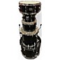 Used Yamaha 5 Piece IJZ Rydeen Drum set Black Drum Kit thumbnail