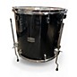 Used Yamaha 5 Piece IJZ Rydeen Drum set Black Drum Kit