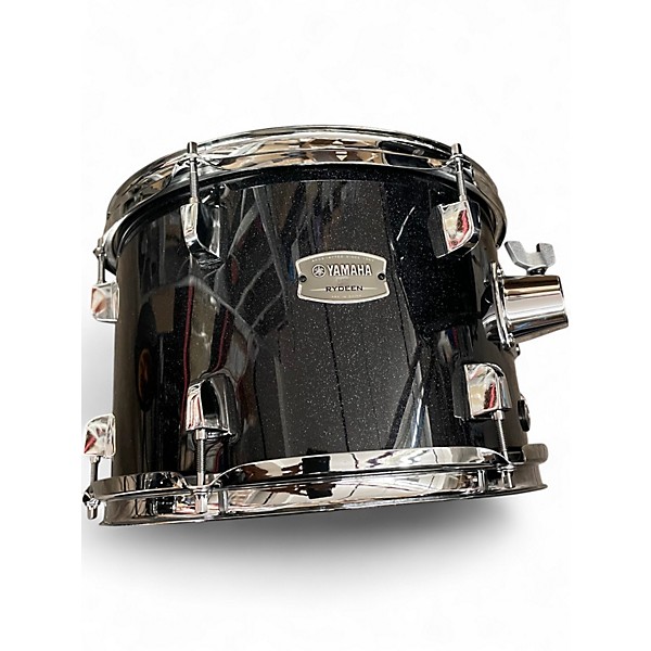 Used Yamaha 5 Piece IJZ Rydeen Drum set Black Drum Kit