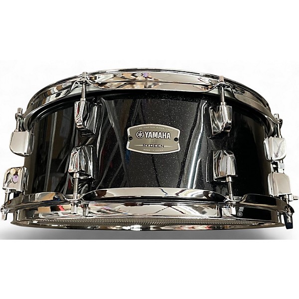 Used Yamaha 5 Piece IJZ Rydeen Drum set Black Drum Kit