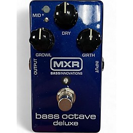Used MXR M288 Bass Octave Deluxe Bass Effect Pedal