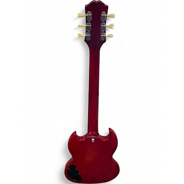Used Epiphone Inspired by Gibson SG Cherry Solid Body Electric Guitar
