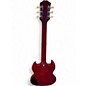 Used Epiphone Inspired by Gibson SG Cherry Solid Body Electric Guitar