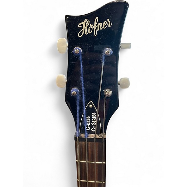 Used Hofner Ignition Series Short-Scale Club Bass Pearl White Electric Bass Guitar