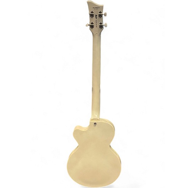 Used Hofner Ignition Series Short-Scale Club Bass Pearl White Electric Bass Guitar