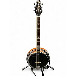 Used Epiphone Stagebird 6 String Banjo Guitar Natural Banjo