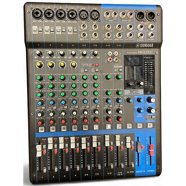 Used Yamaha MG12XU Unpowered Mixer | Guitar Center