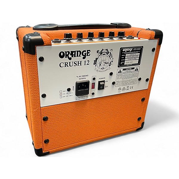 Used Orange Amplifiers Crush 12 Guitar Combo Amp