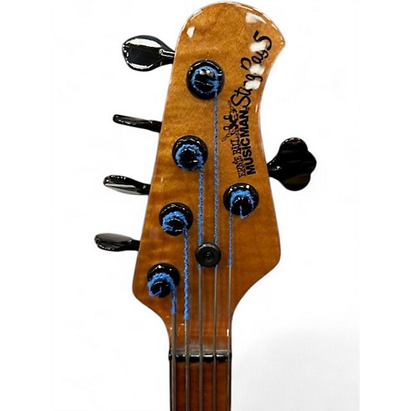 Used Ernie Ball Music Man Stingray Special BFR Ball Family Reserve Anaconda Burst Electric Bass Guitar