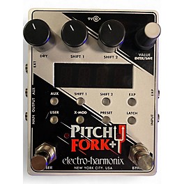 Used Electro-Harmonix Pitch Fork+ Polyphonic Pitch Shifter Effect Pedal