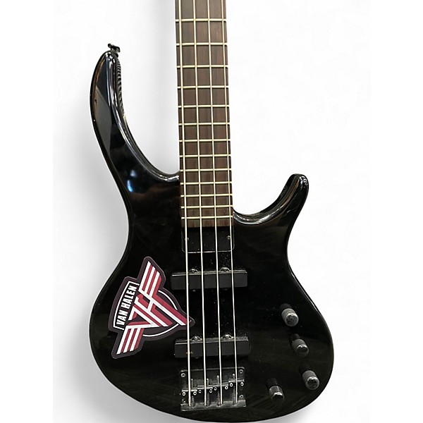 Used Tobias Toby Deluxe IV Black Electric Bass Guitar