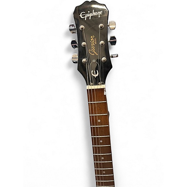 Used Epiphone Les Paul Junior Black Solid Body Electric Guitar