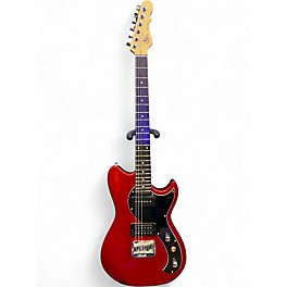 Used G&L Tribute Fallout Candy Apple Red Solid Body Electric Guitar