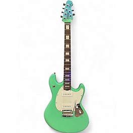 Used Sterling by Music Man STINGRAY PLUS Apple Green Solid Body Electric Guitar