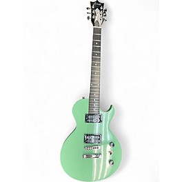 Used Fojill DOUBLE CUT Seafoam Green Solid Body Electric Guitar