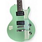 Used Fojill DOUBLE CUT Seafoam Green Solid Body Electric Guitar