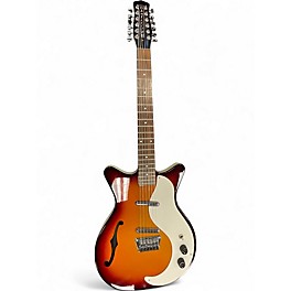 Used Danelectro '59 vintage 12 Sunburst Hollow Body Electric Guitar
