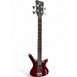 Used 2024 RockBass by Warwick corvette Red Acoustic Bass Guitar