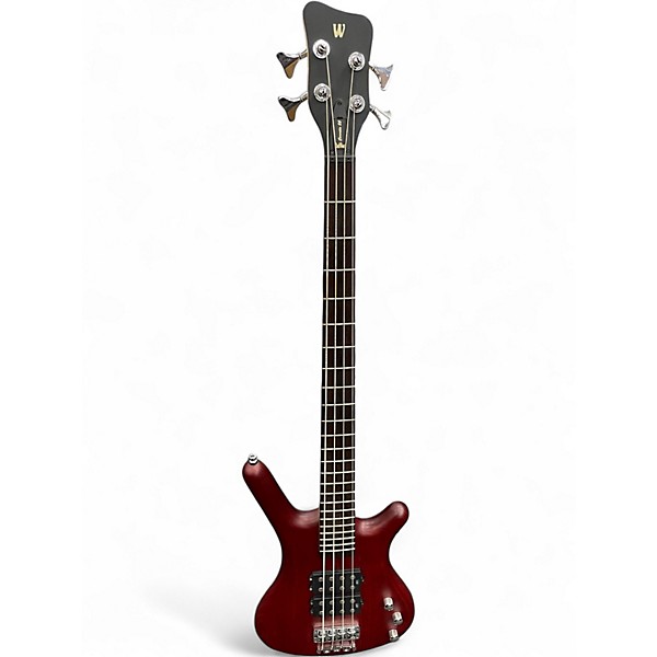 Used 2024 RockBass by Warwick corvette Red Acoustic Bass Guitar