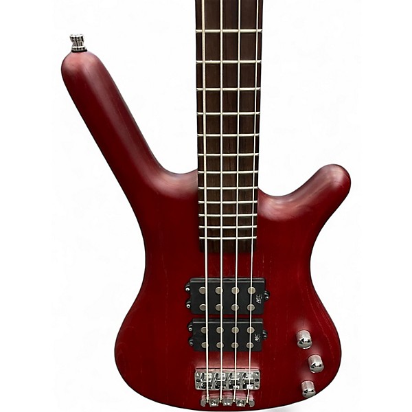 Used 2024 RockBass by Warwick corvette Red Acoustic Bass Guitar