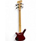 Used 2024 RockBass by Warwick corvette Red Acoustic Bass Guitar