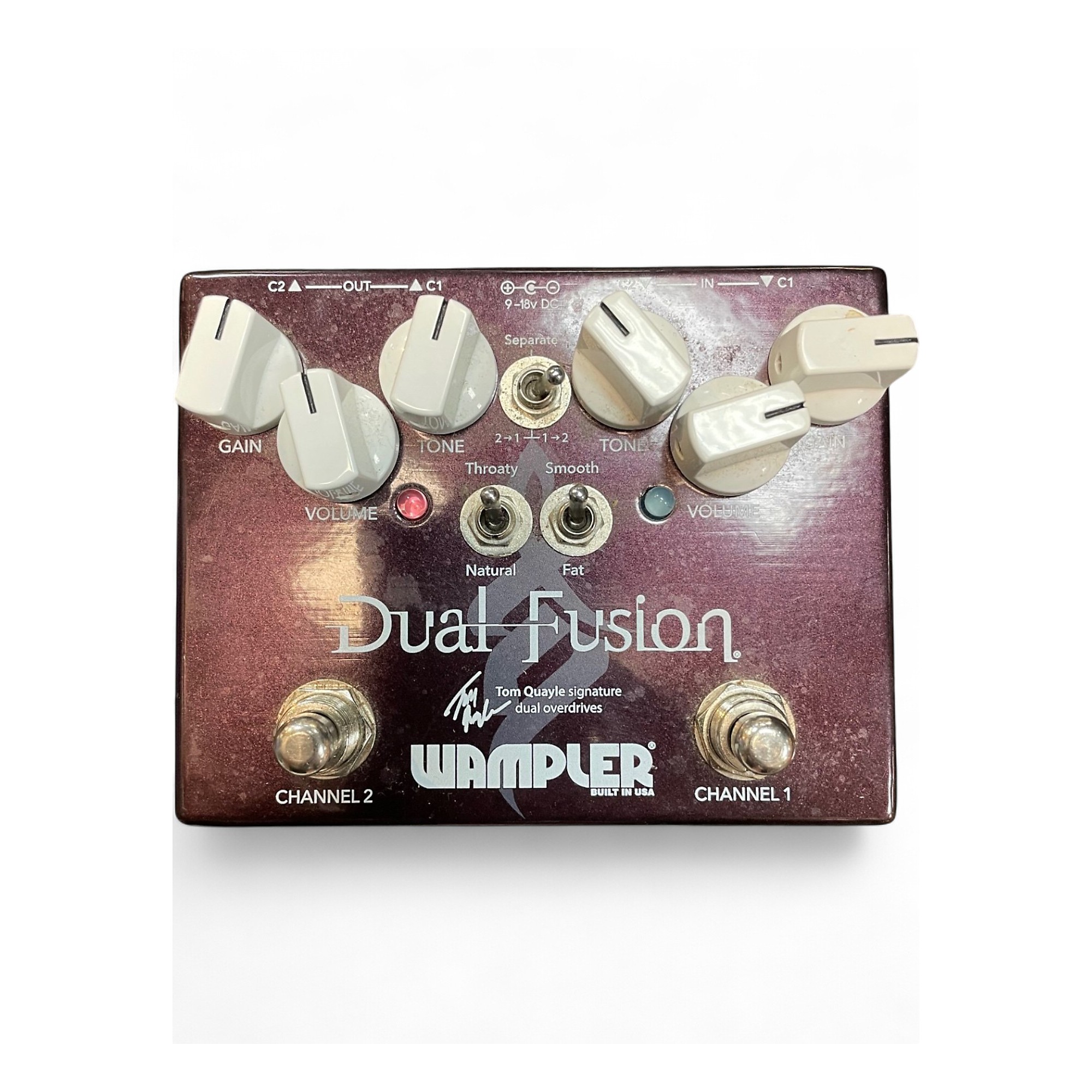 Used Wampler Dual Fusion Tom Quayle Signature Overdrive