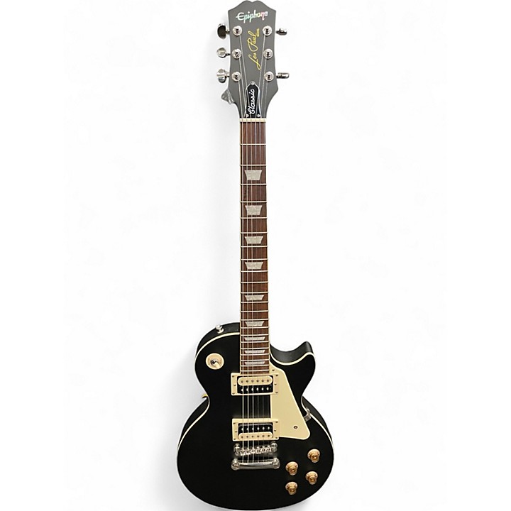 ギター Epiphone Les Paul Classic Worn (Ebony) Used Epiphone Les Paul Classic Worn Ebony Solid Body