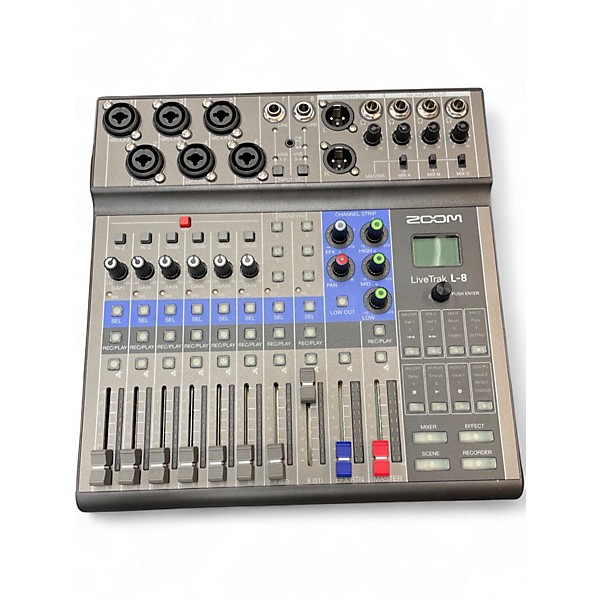 Used Zoom Livetrak L8 Powered Mixer