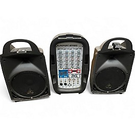 Used Behringer Europort EPA300 Portable PA System Sound Package