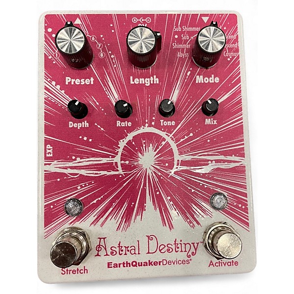 Used 2020s EarthQuaker Devices Astral Destiny Effect Pedal
