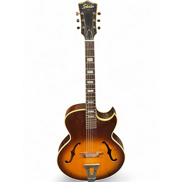 Used Splendor G250 ACOUSTIC GUITAR 2 Color Sunburst Acoustic Guitar