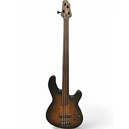 Used Cort B4FL  2 Color Sunburst Electric Bass Guitar