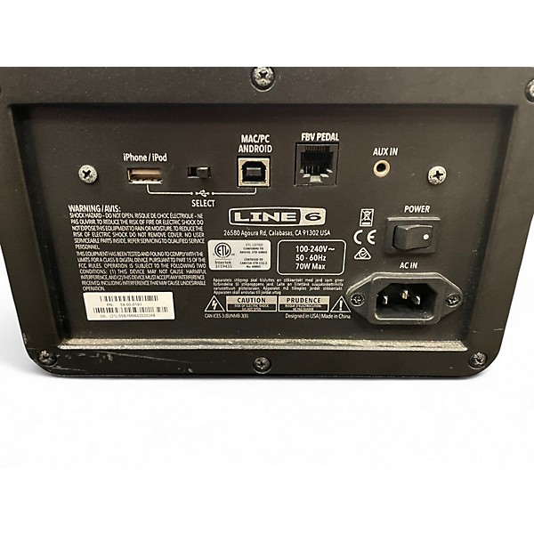 Used Line 6 Spider V 60 1x10 Guitar Combo Amp