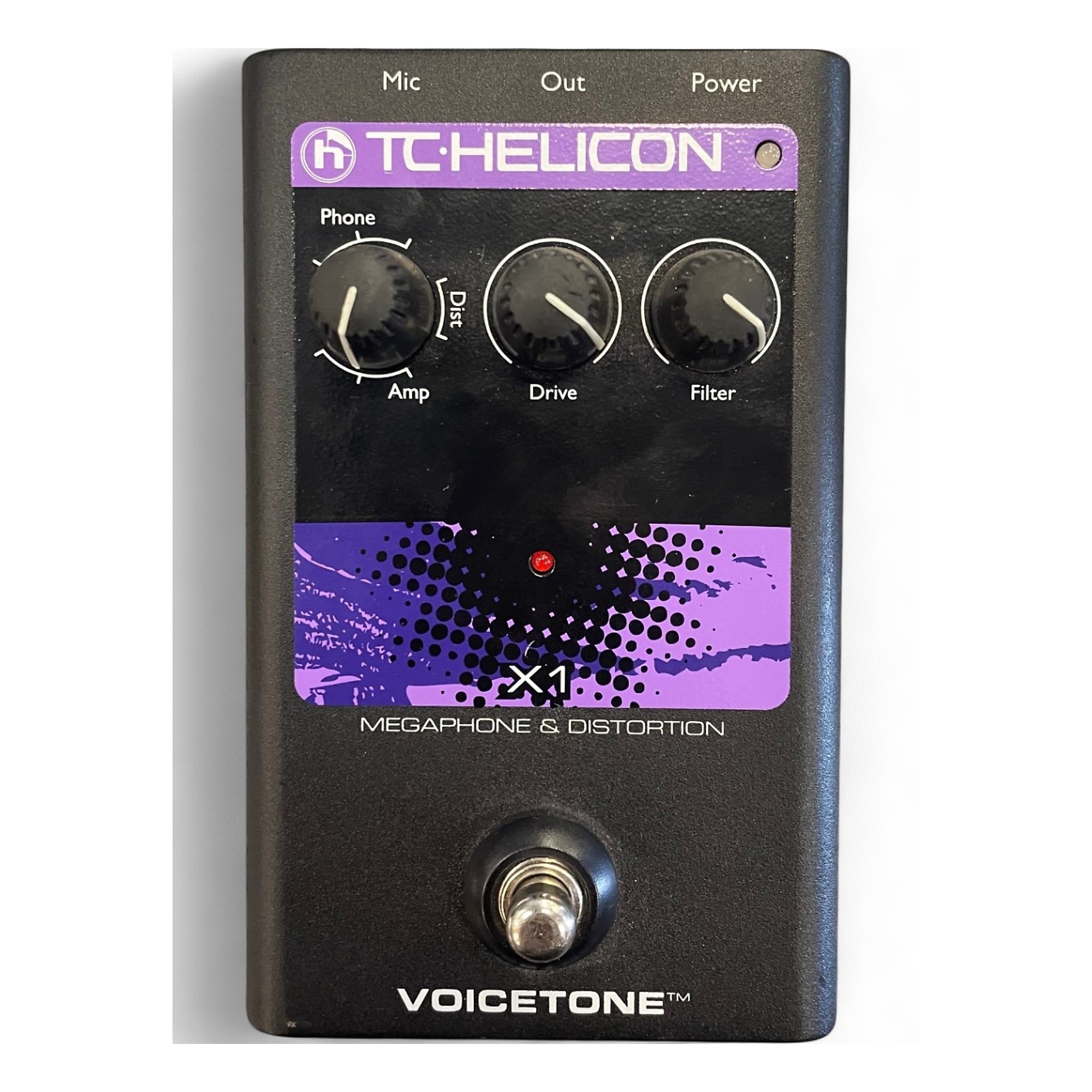 【美品】TC-HELICON VOICETONE X1 TC HELICON X1 Megaphone Distortion VOICETONE X1 JP Audio