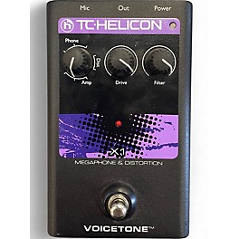 Used TC Helicon VoiceTone Single X1 Vocal Processor