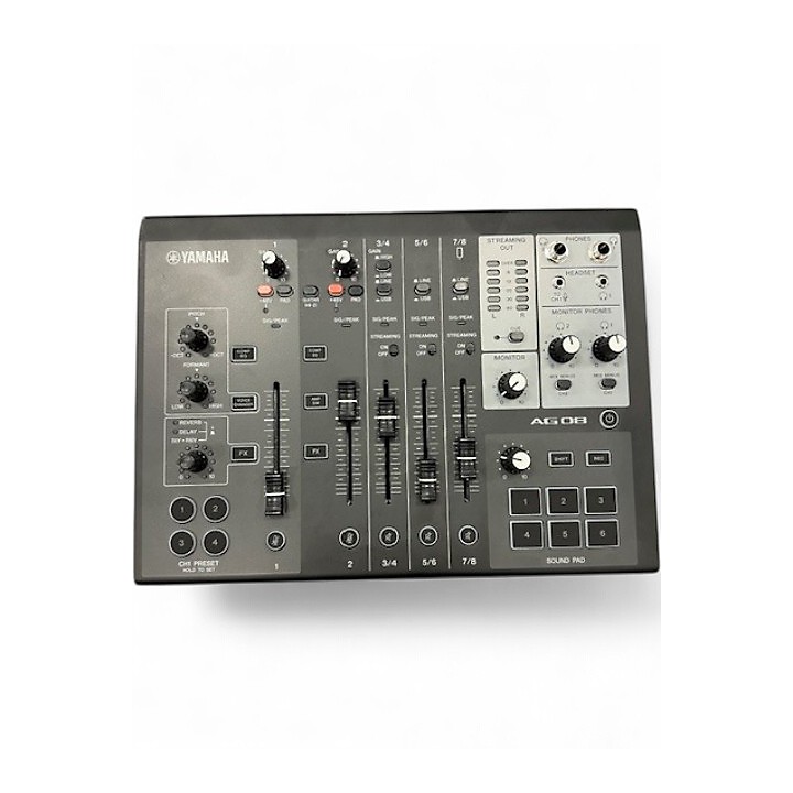 【売約】YAMAHA AG08 Amazon.com: Yamaha AG08 White 8-Channel Live Streaming