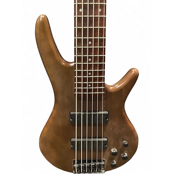 Used Ibanez GSR206 6 String Walnut Electric Bass Guitar