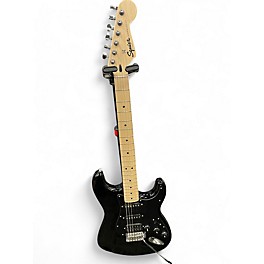 Used Squier SONIC STRATOCASTER HSS Black Solid Body Electric Guitar