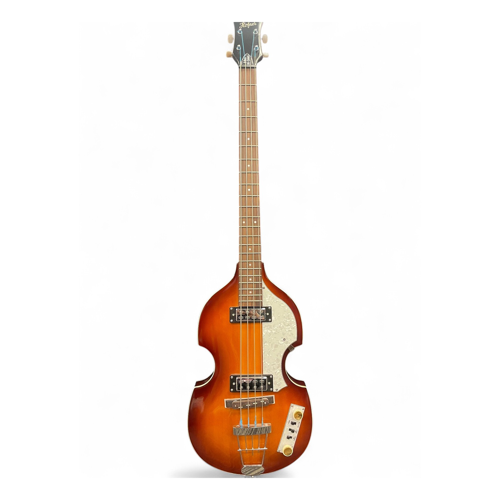 ベース Hofner b-bass hi-series Used Hofner B-Bass HI-Series 2 Color Sunburst Electric Bass