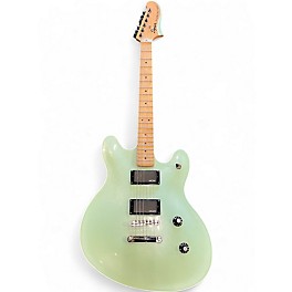 Used Squier Contemporary Active Starcaster Seafoam Pearl Hollow Body Electric Guitar