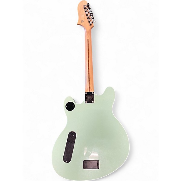 Used Squier Contemporary Active Starcaster Seafoam Pearl Hollow Body Electric Guitar